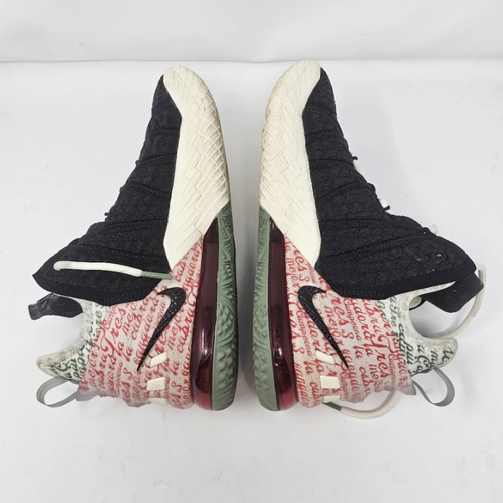 Nike LeBron XVIII GOAT Black Red White Basketball CQ9283 008 Size 6.5 No Box.‎ - Picture 4 of 10